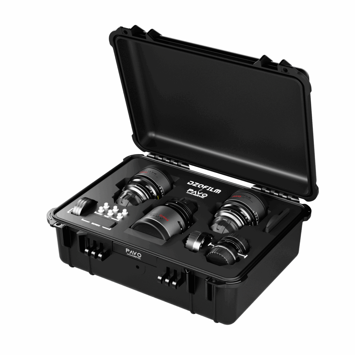 DZOFilm Pavo T2.1–T2.8 – Objetivas Anamórficas 2X Super 35